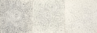  III, II, I, mine de plomb et encre sur papier, 30X90 cm, 2005