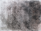 Mouvement misterioso, Fusain sur papier, 145x114cm, 2014