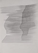 De lignes à lignes XXIII, 58x42,5cm, graphite sur papier, 2017