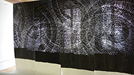 Archipel I, détail, 560x360cm, 2011, musée Alfred Canet, Pont Audemer
