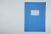 Cahier Bleu - Couverture