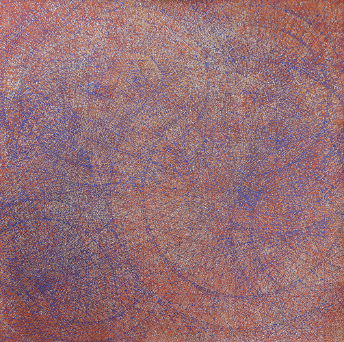 Sequenza I, 267x267cm, acrylique-sur-toile, 2019