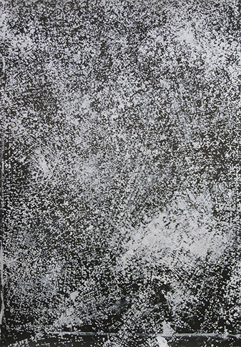 Mouvement Allegreto I, encre et acrylique sur papier, 70x100cm, 2014