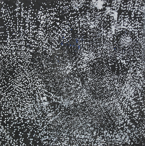 Mouvement Dolce III, encre et acrylique sur papier, 28x27,5cm, 2013