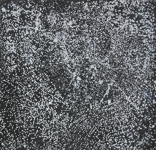 Mouvement Dolce V, encre et acrylique sur papier, 29x29,5cm, 2013