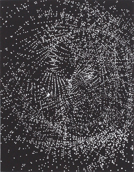 SOMMERWIND III, URDLA, linogravure, 16*16 cm, 2012