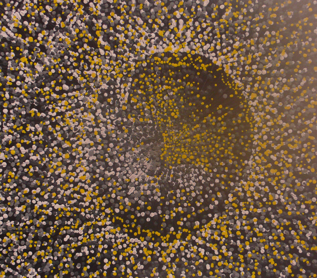 Perceptions infimes III, acrylique sur papier, 25x30cm, 2012