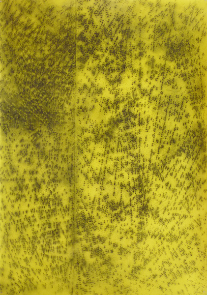 POZZUOLI IC, fusain et acrylique sur papier, 70*100 cm, 2012