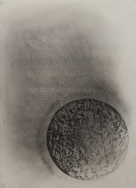 Elisabeth Bishop I, 59.4x42 cm, graphite sur papier, 2015