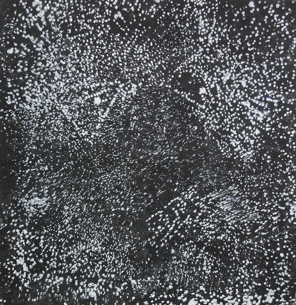 Mouvement Dolce II, encre et acrylique sur papier, 28x28,5cm, 2013