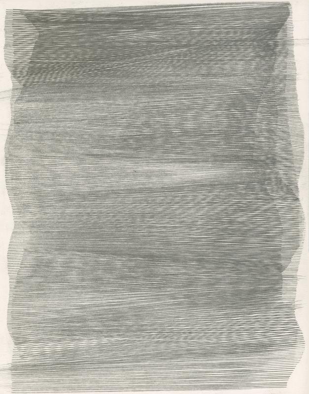 De lignes à lignes 24-I, graphite sur papier, 28.3x22cm, 2024