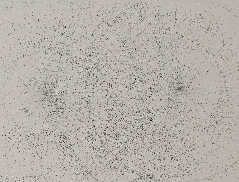 URDLA, 9/10 juillet 2012, pointe sèche et eau forte sur cuivre, 60*80 cm, 2012