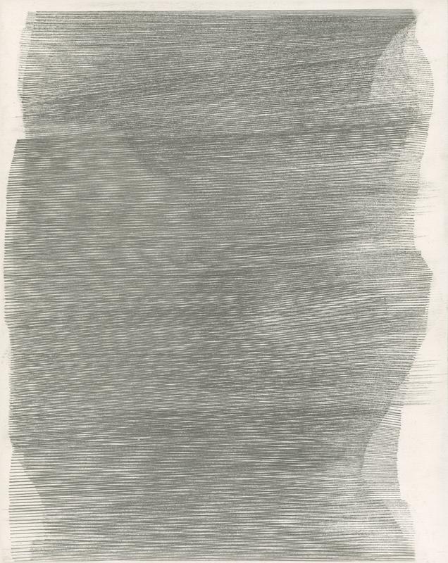 De lignes à lignes 24-II , graphite sur papier, 28.3x22cm, 2024