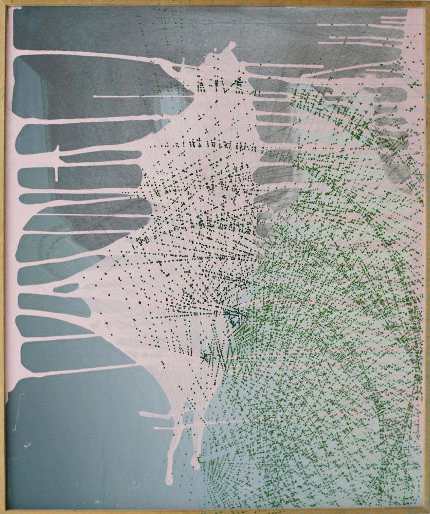 Metamorphosis II, technique mixte sur carton, 102*120 cm, 2013
