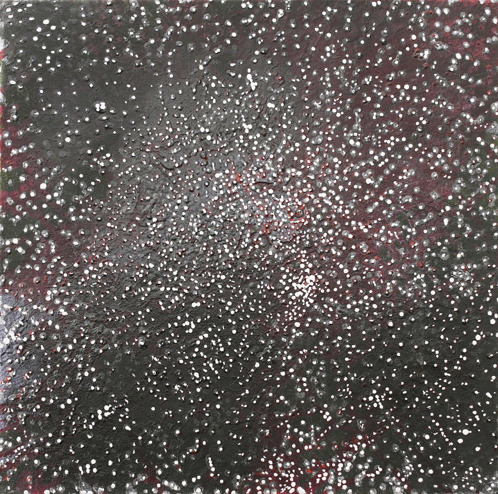Nocturne I, acrylique sur toile, 30*30 cm, 2012/13