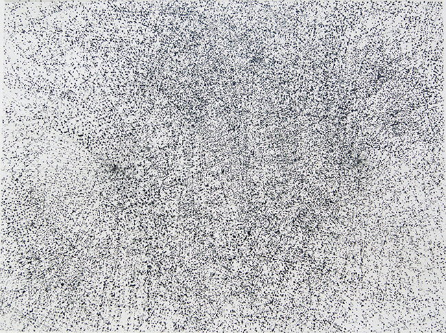 24/25 Avril 2013, pointe sèche et eau forte sur cuivre, 60x80cm