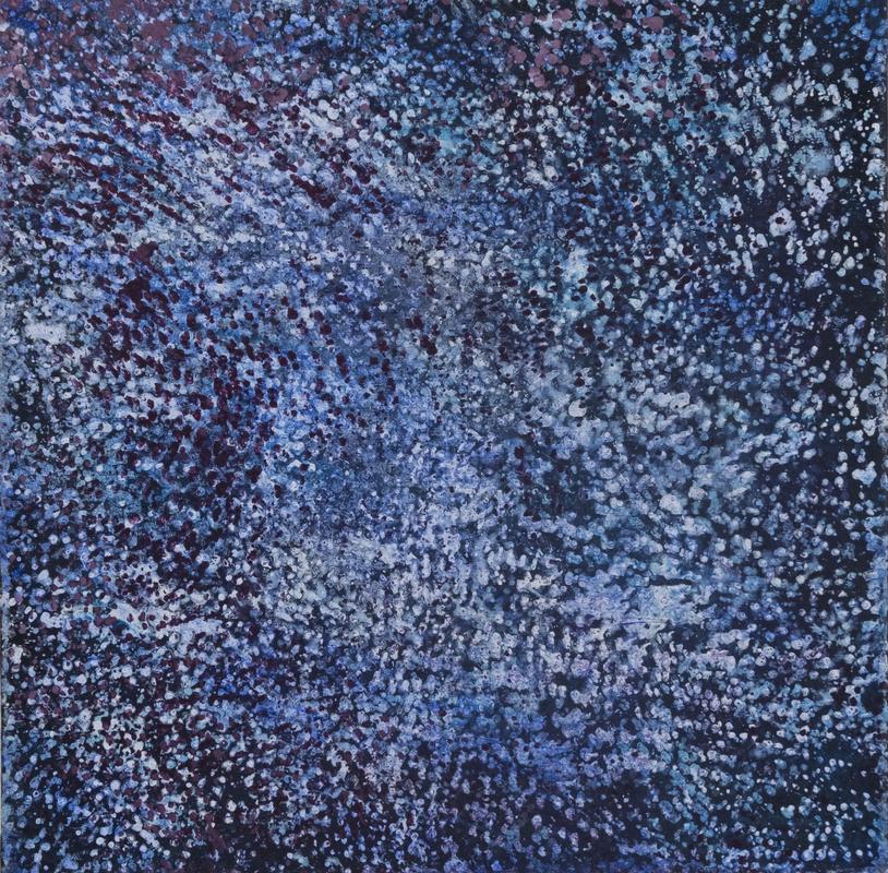 Mezzo forte II,acrylique sur toile, 30X 30 cm,  2021