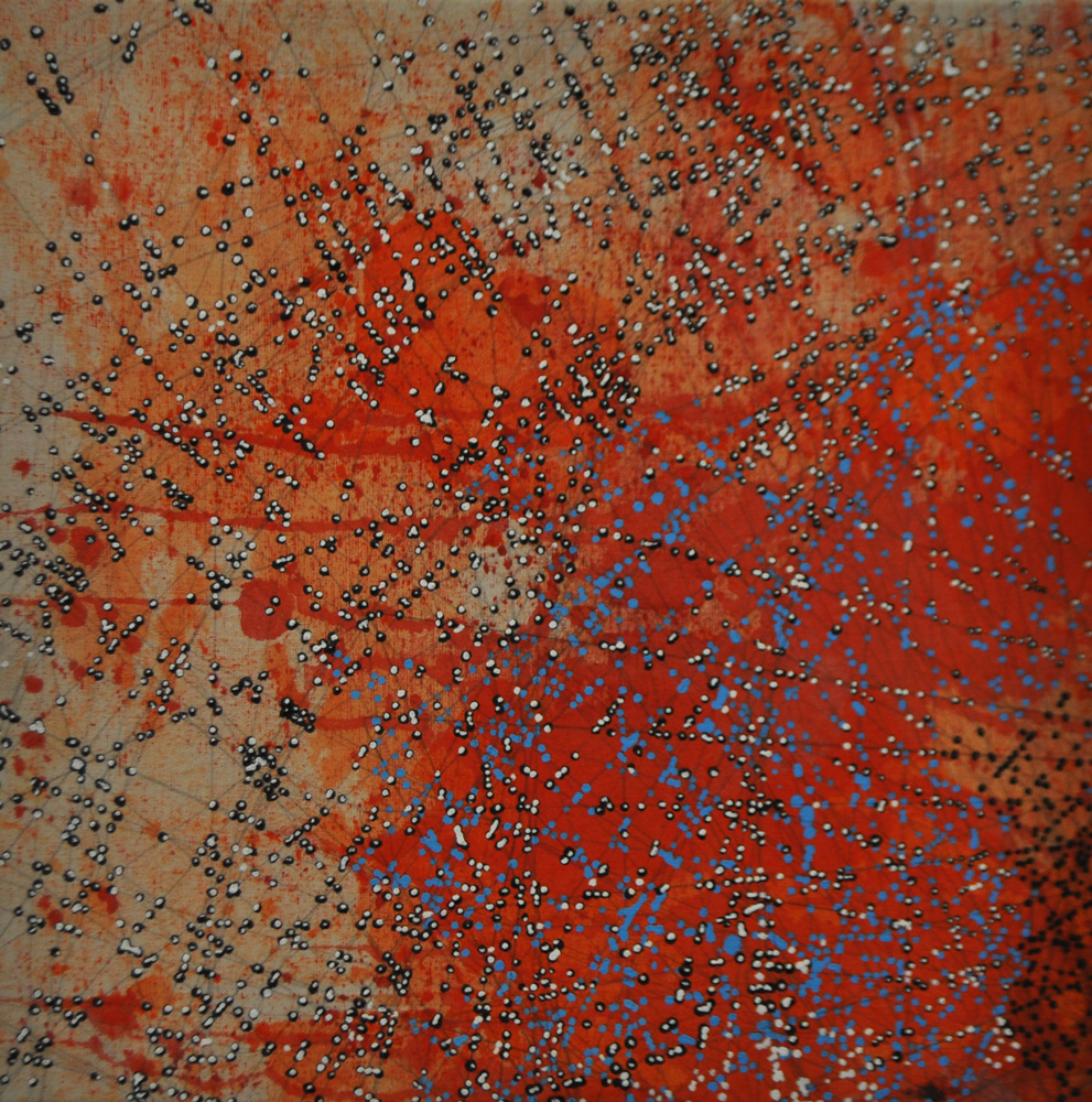 Fullness of wind 1, acrylique sur toile, 50*50 cm, 2012