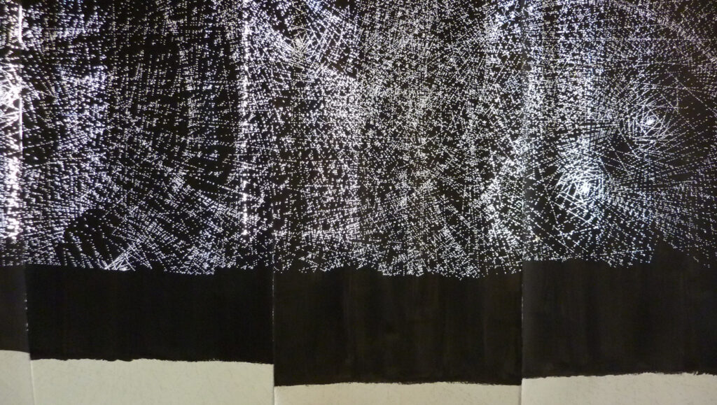 Les Archipels, détails, 360*520 cm