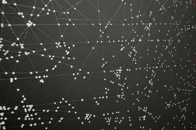 Marie Lepetit, Scrivo In Vento, Exposition, 2008, carré noir du safran, Amiens