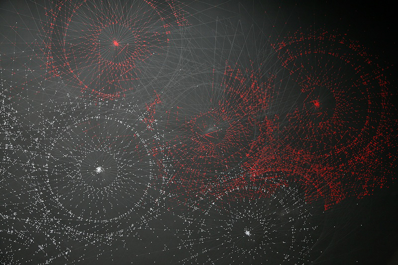 Marie Lepetit, Scrivo In Vento, Exposition, 2008, carré noir du safran, Amiens