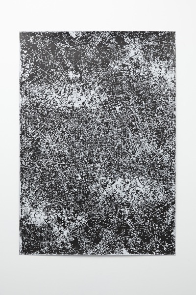 Movement moderato XVI, acrylique sur papier, 100x70cm, 2014 / ©photographie : Andreas B Krueger